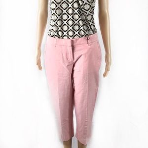 J. Crew Pink Skimmer/City Fit Petite Pants size 6